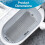 (Large ) Anti Slip Rubber Bath Mat Suction Cups Shower Mat 11