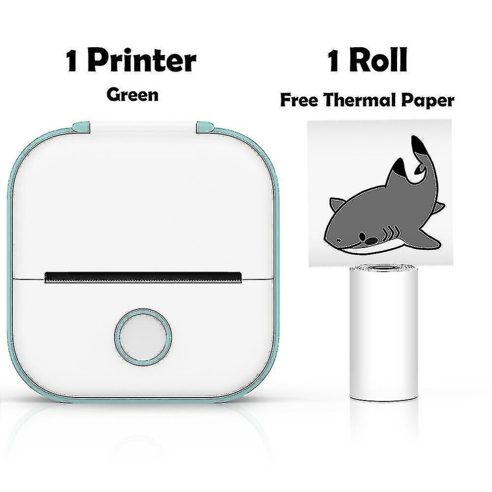 Phomemo T02 Mini Printer Portable Printer Thermal Printing Sticker Wireless Inkless Pocket Printer Self-adhesive Label Printer -ys