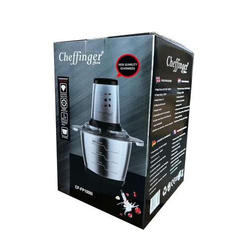 Refurbished Cheffinger CF FP1000I: 3L 1000W Food Processor 2
