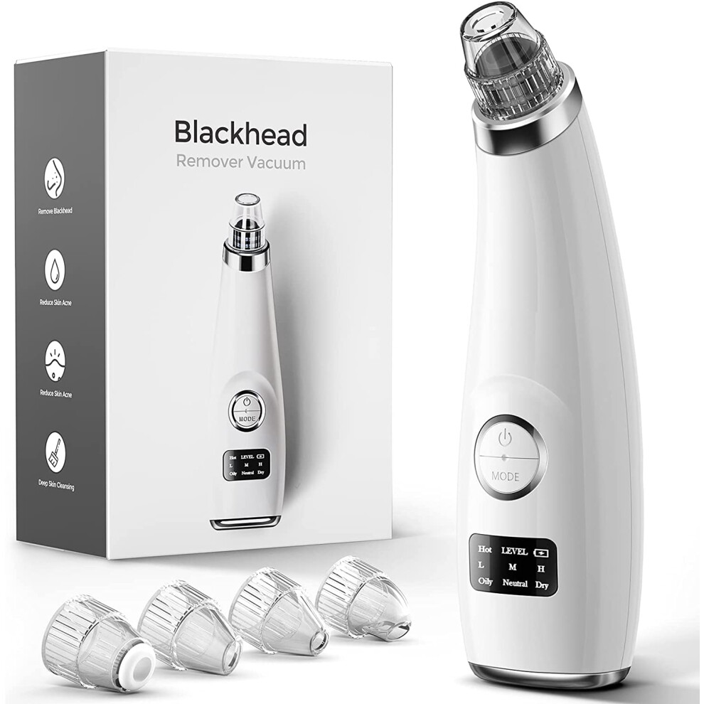 Black Head Vacuum Remover Facial Pore Cleanser Electric Acne Comedone