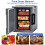 Costway 90L Insulated Food Pan Carrier Warmer for 6 Pans Front-Loading 5