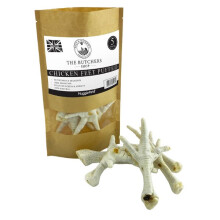 The Butchers Shop Chicken Feet (Puffed) Dog Treat