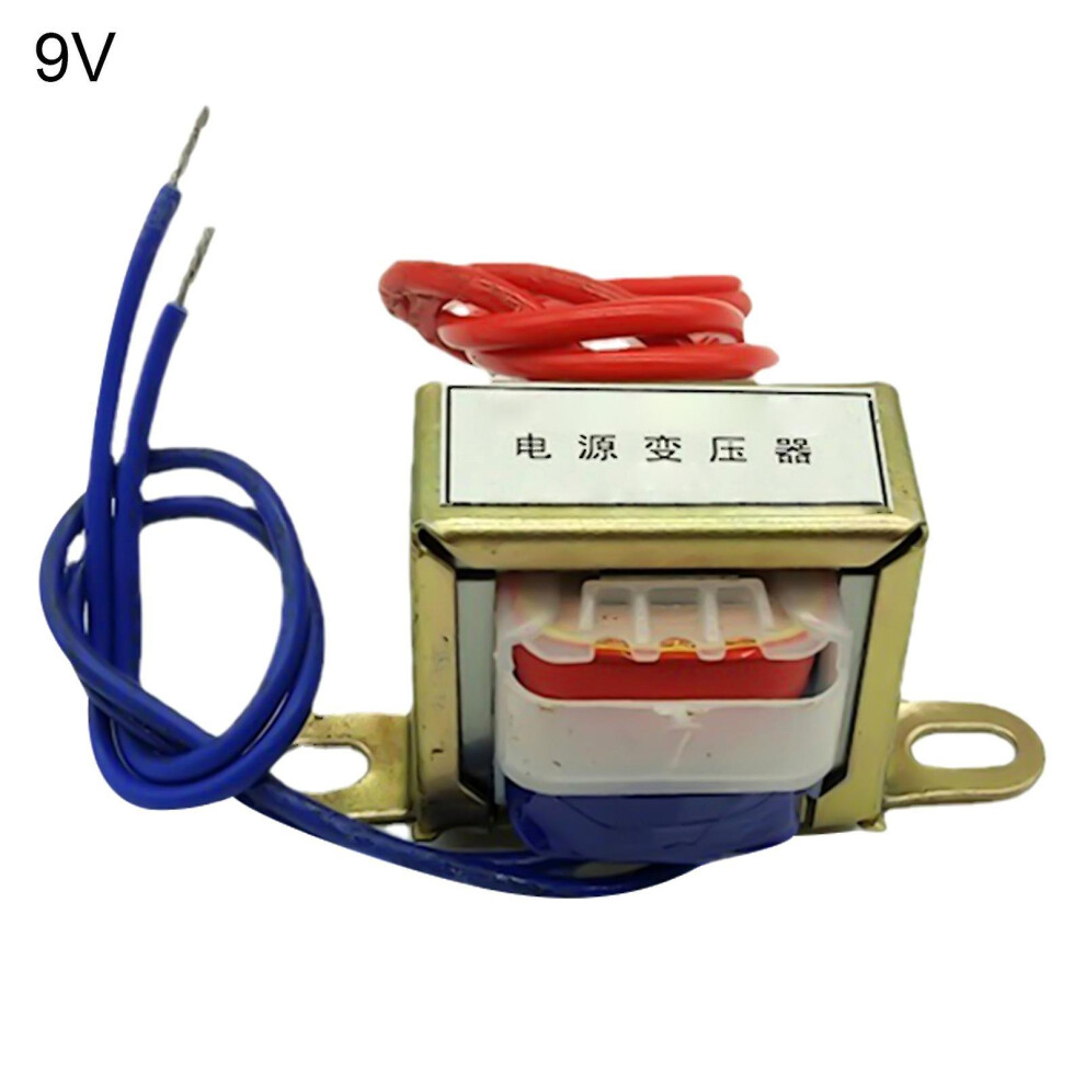 Power Transformer Single Phase Good Insulation 220v Input 6/9/12/18/24v Output Voltage Ei Power Transformer For Household Appliances Mengxi