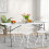 Costway Folding 180 CM Dining Table for Picnic Wedding Camping W/ Handle 5