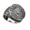Punk Silver Wolf Hand Pattern Mens Ring Personality Mens Rings Fashio 4