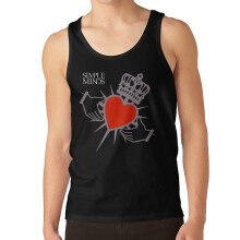 (M) Simple minds band tank top band music dont you glasgow