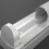 Bright Source 5ft 32w Integrated Emergency LED Single Batten, 4110lm, 3CCT Switchable 3000K 4000K 6000K, Steel & Polycarbonate, Easy Installation, for 5