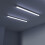 Bright Source 6ft 60w Integrated Emergency LED Twin Batten, 7870lm, 3CCT Switchable 3000K 4000K 6000K, Steel & Polycarbonate, Easy Installation, for G 6