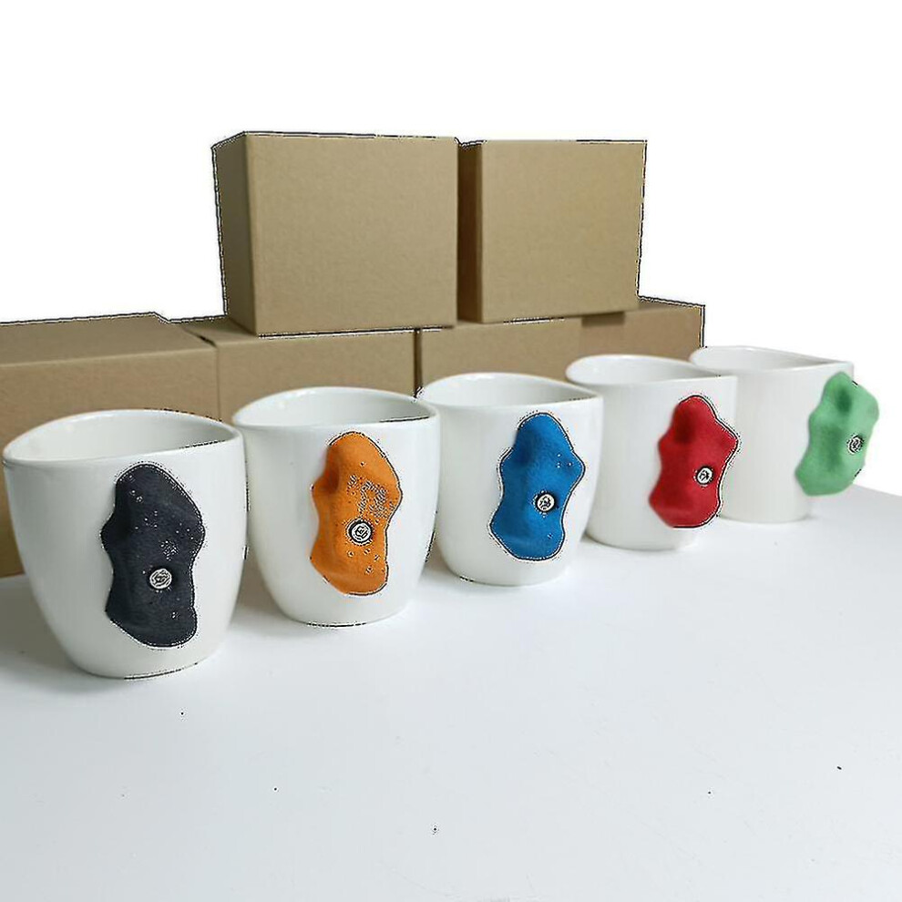 Rock Climbing Mug - Rock Climbing Gifts - Climber Hold Mug - Mountain Climbing Accessories - Pinch Hold Mug -cdsx