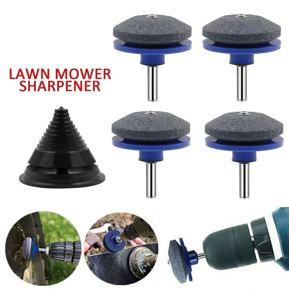 Rotary Mower Blade Balancer Sharpener For Lawn Mower Garden Grinding Tool
