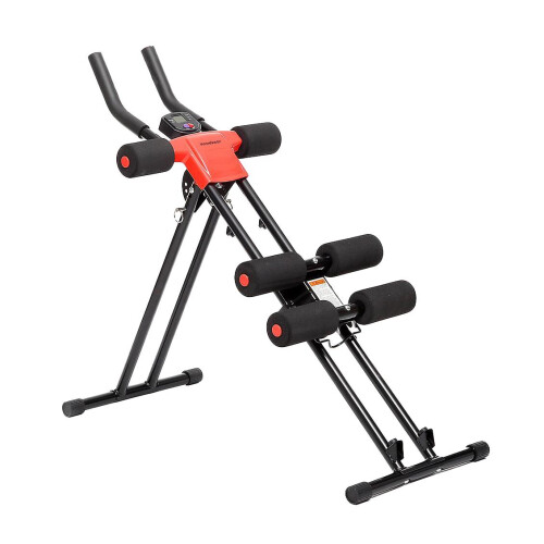 Machine pour Abdominaux Pliante avec Guide d'Exercice Plawer InnovaGoods