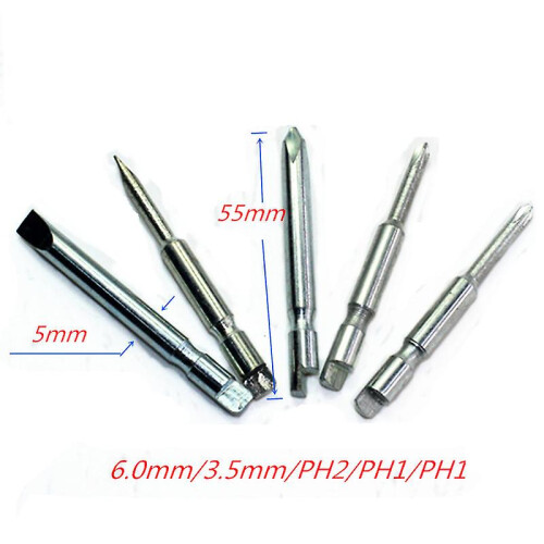 Semi-automatic spiral screwdriver, ratcheting hand pressure with slotted and Phillips bits 1