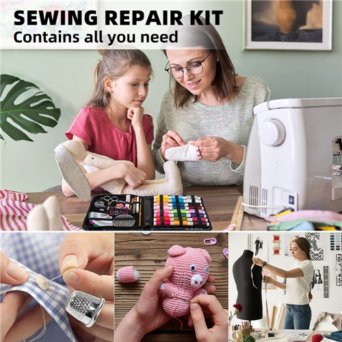 Portable Sewing Kits DIY Thread Stitching Embroidery Craft Sewing 2