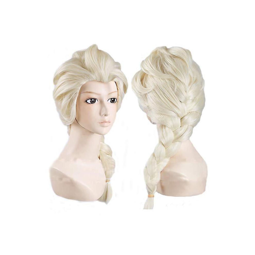 Wigs European And American Cosplay Female Cos Wig Cap Headgear Aisha Wig Anime Wig Wig Elsa