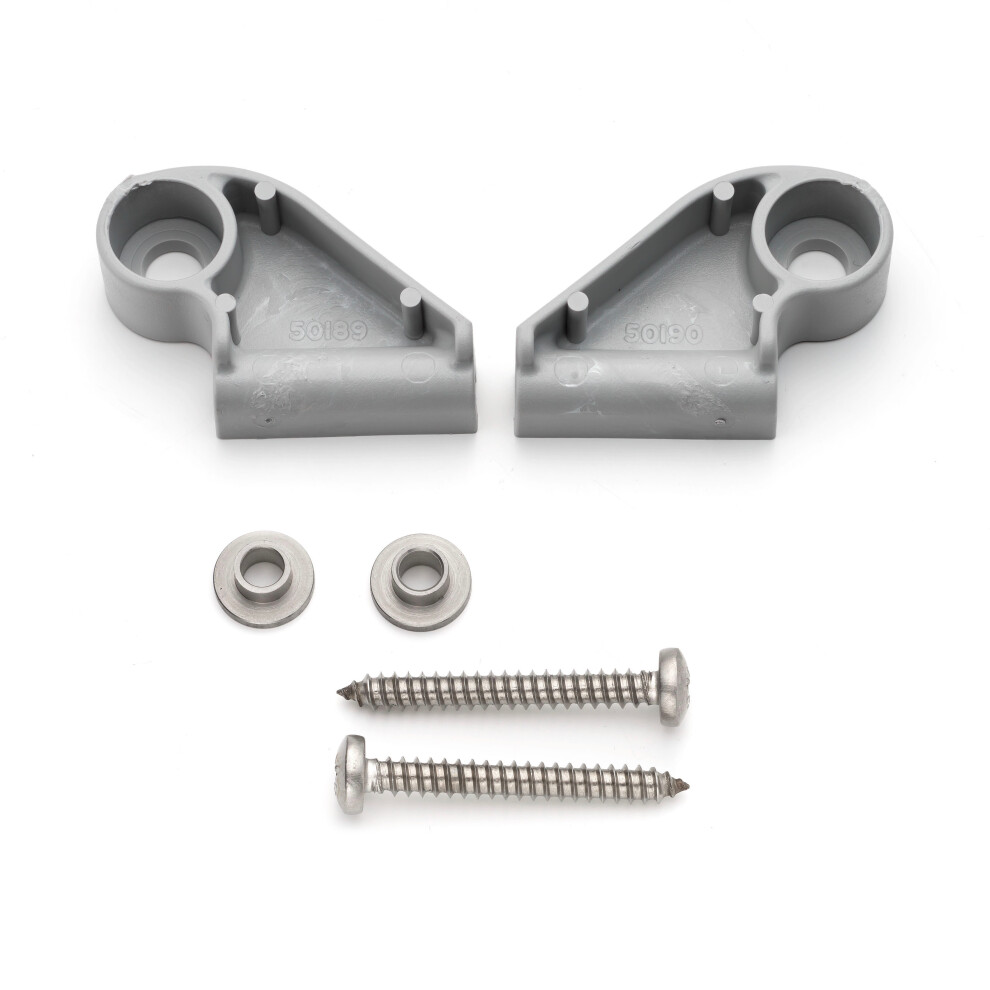(Grey) Set of 2 Shower Door Guides SP11