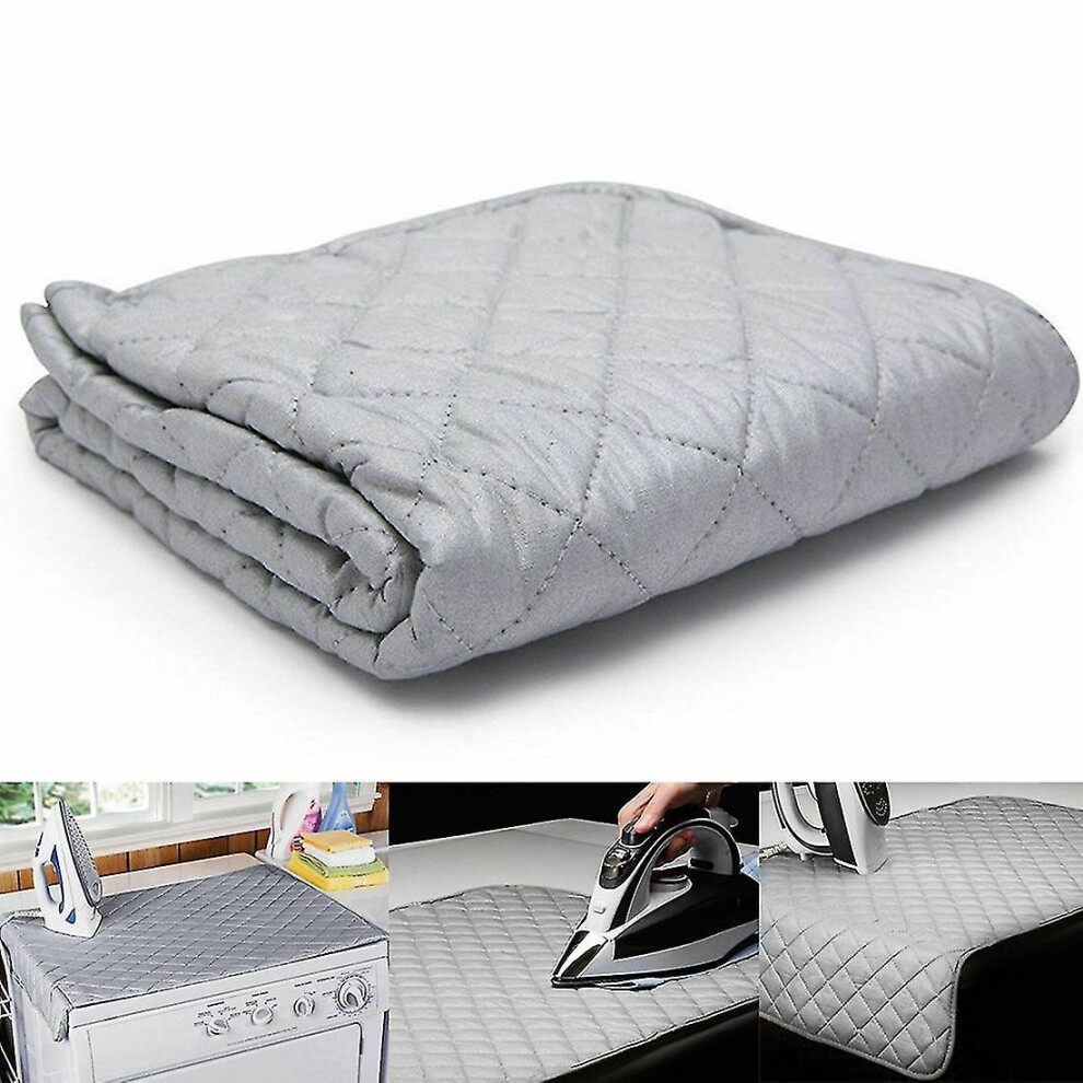 Table Top Ironing Mat Laundry Pod Washer Dryer Cover Board Heat Resistant Blanket Press Clothes Pro (haoyi