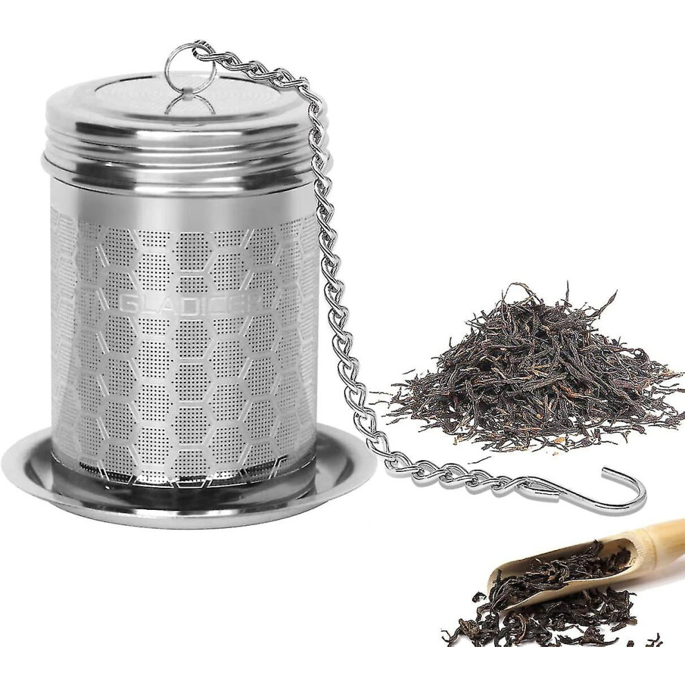 Tea Infuser. Tea Strainer Fine Mesh Tea Filter 304 Stainless Steel Honeycomb