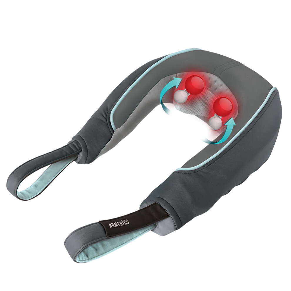 Homedics Shiatsu Massager Heat Rotating Massagers NMS-255-GB