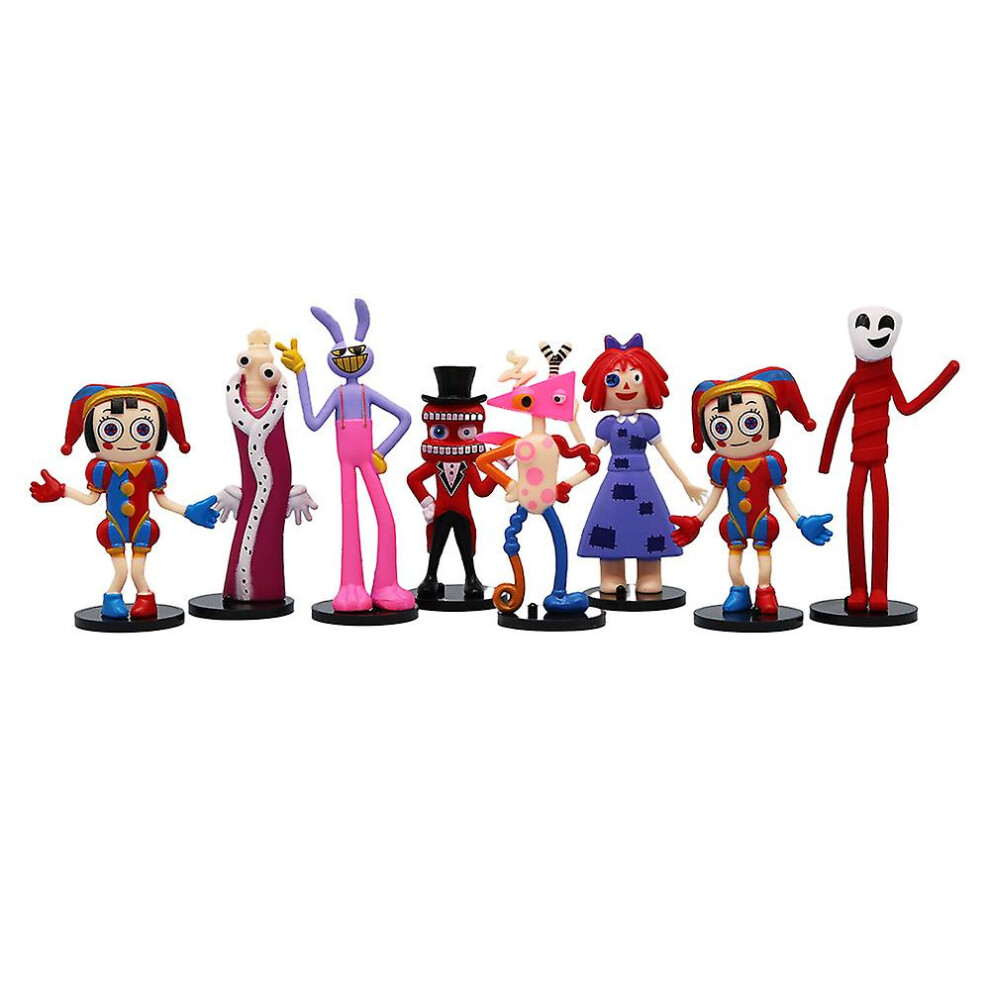 The Amazing Digital Circus Figures Sets Toys Cake Topper Home Decoration Desktop Oranments Gifts