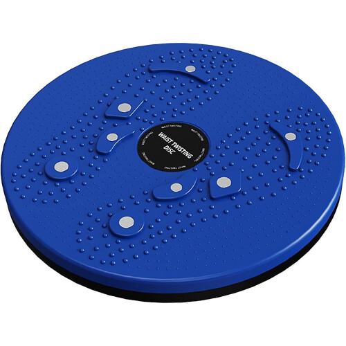 (blue) Body Shaping Rotating Waist Plate Body Shaping Waist And Abdominal Muscle Exercise Balance Board Twisting Plate