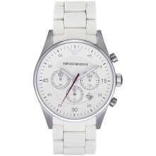 Emporio Armani AR5859 Men's Watch Tazio White