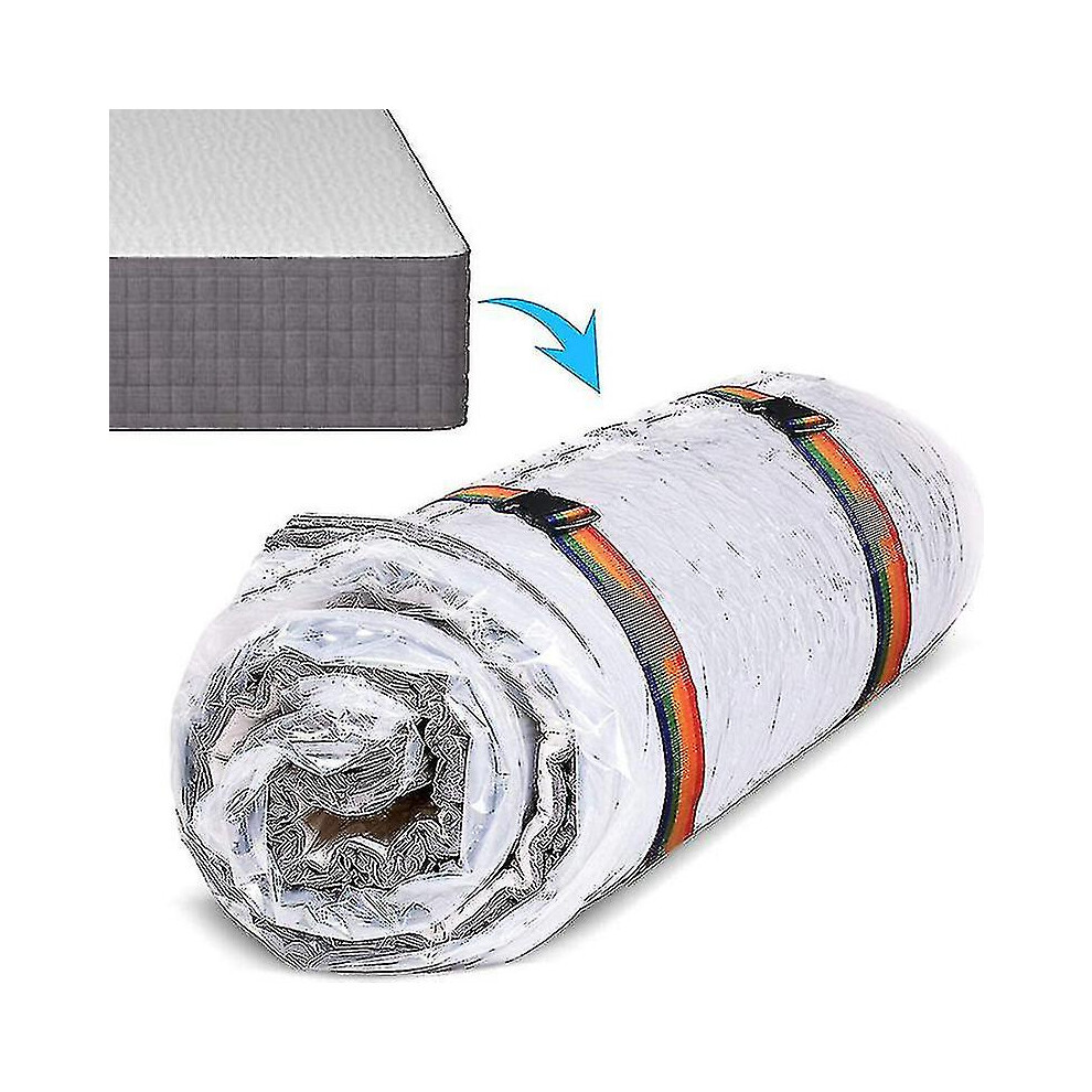 Vacuum Bag For Mattresses / Duvets Storage Bags - Space Saver Vacuum Storage Bags For Extra Large Latex / Sponge Mattress Heavy - Thick Plastic