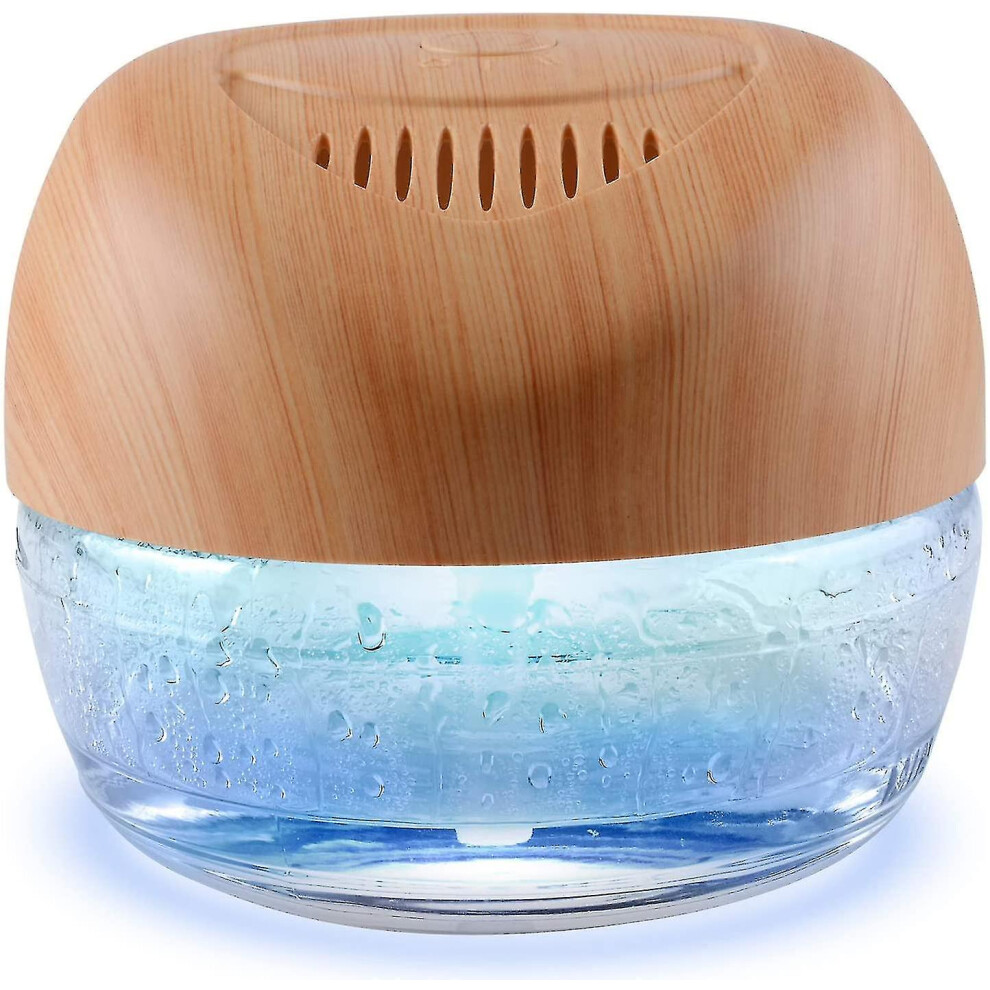Water-based Purifier Air Washer With 7 Led Color Changing Light - Freshen And Revitalize Your Room (light Yellow)