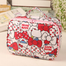 (24cm Sanrios Kawaii Cute Cinnamoroll Hello Kittys My Melody Cosmetic Bag Cartoon Washing Bag Storage Bag Organizing Bag) 24cm Sanrios Kawaii Cute Cinnamoroll Hello Kittys My Melody Cosmetic Bag Cartoon Washing Bag Storage Bag Organizing Bag