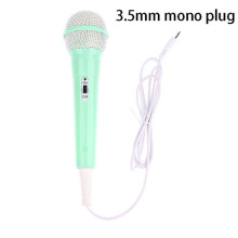Wired Microphone 3.5mm Jack Lightweight Singing Mechine Home Kids Musical Toy