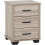 Seconique Oliver 3 Door Wardrobe Bedroom Set Light Oak Effect 4 Items 4