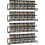 4 Pack Kitchen Shelf Spice Rack Wallmounted Storage Organizer Cupboard Stand 1