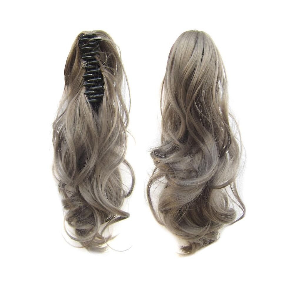 Women Jaw Claw Clip In Ponytail Hair Extensions Hairpiece Wig