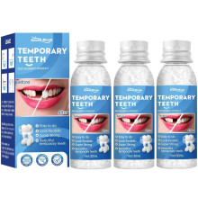 1-3x 2024 New Strong Teeth Tooth Repair Permanent Dental Cement Cavity Filling Kit Fake Teeth