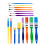 RTN-132 | Colorful Brush Set - 15pc 4