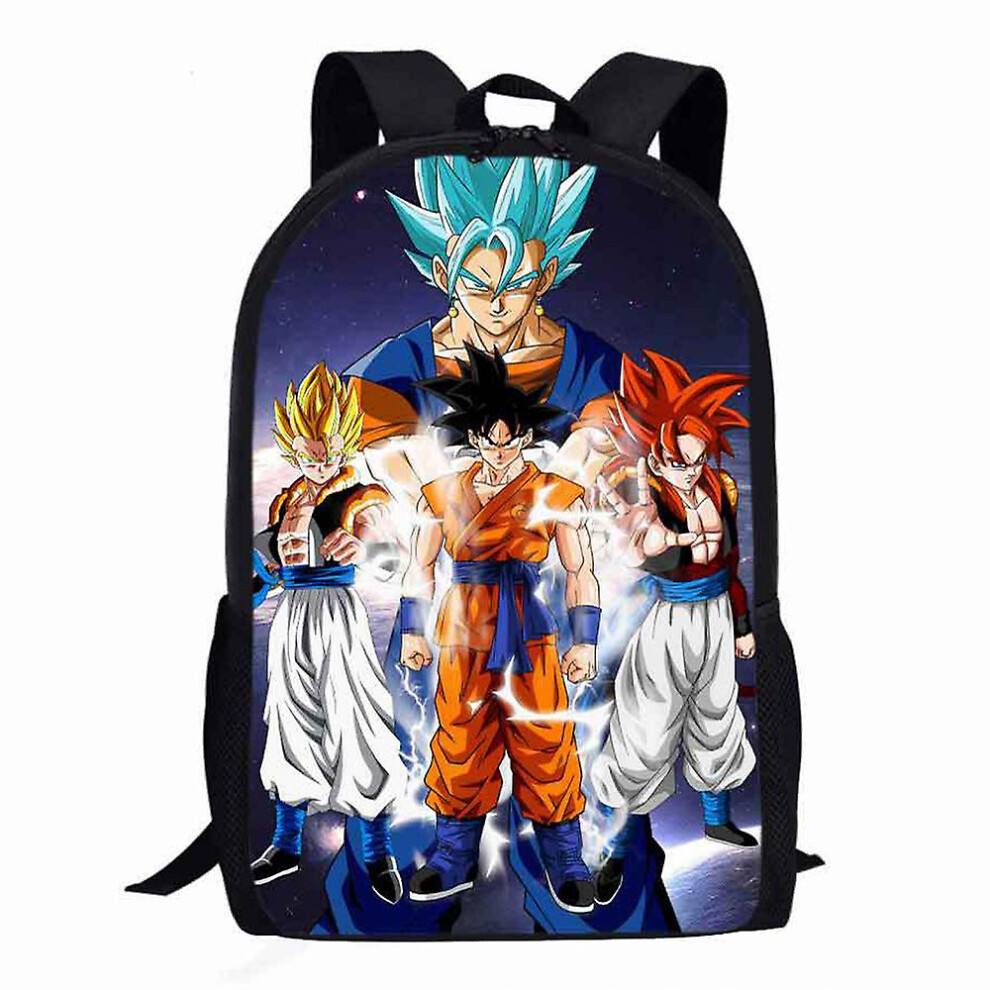 (C) Dragon Ball Backpack Kids Boys Girls Elementary Preschool Student School Bags Gifts