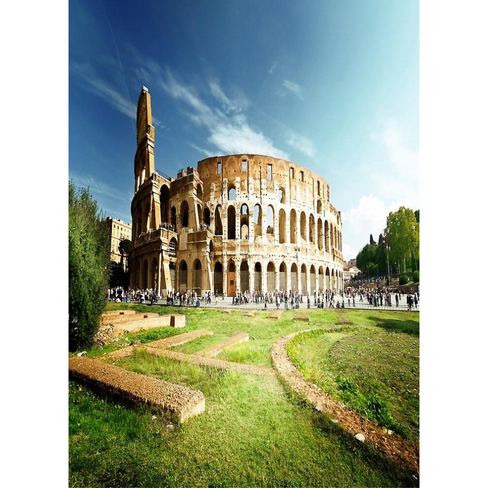 150x220 Cm Backdrop Italy Ancient Rome Arena Colosseum Theme Scene Historic Site World Famous Spots Backdrop Photo Props
