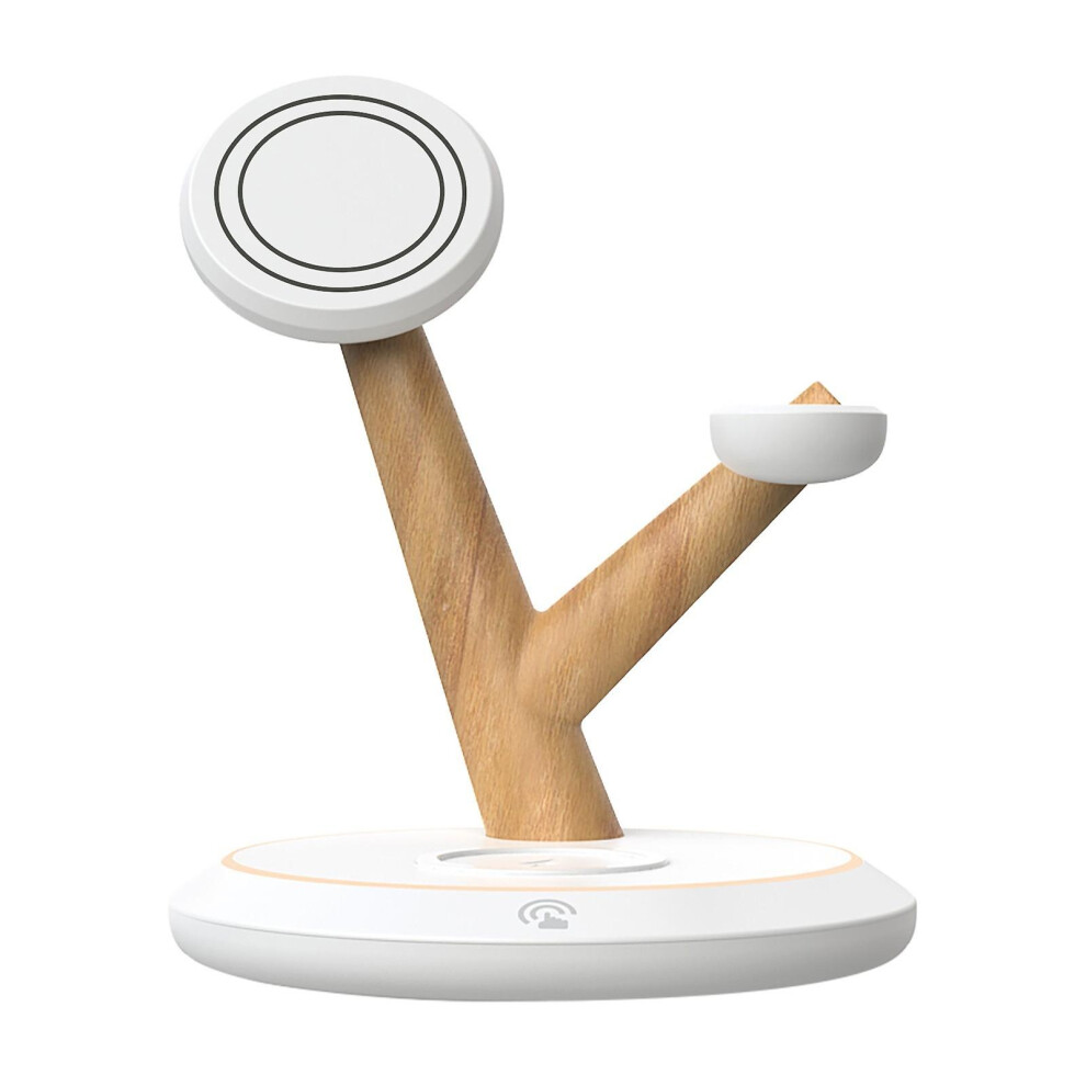 15W Magnetic Three-in-one Tree Wireless Charger Is Suitable For Various Models Of Mobile Phones, Smart Watches, Fast Mobile Phone Chargers FAN20241515