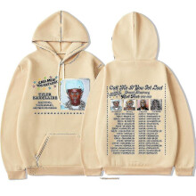 (Khaki, S) Call Me If You Get Lost Tour Tyler The Creator Rapper Hip Hop Music Hoodie Fleece Cotton Hoodies Golf Wang Igor Men Sweatshirt High Quality