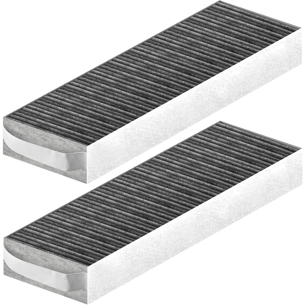 Product Pack Of 2 Activated Carbon Filters For Pure/x Pure/s Pure Extractor Hood Puakf Filter Accessories Replacement Filter
