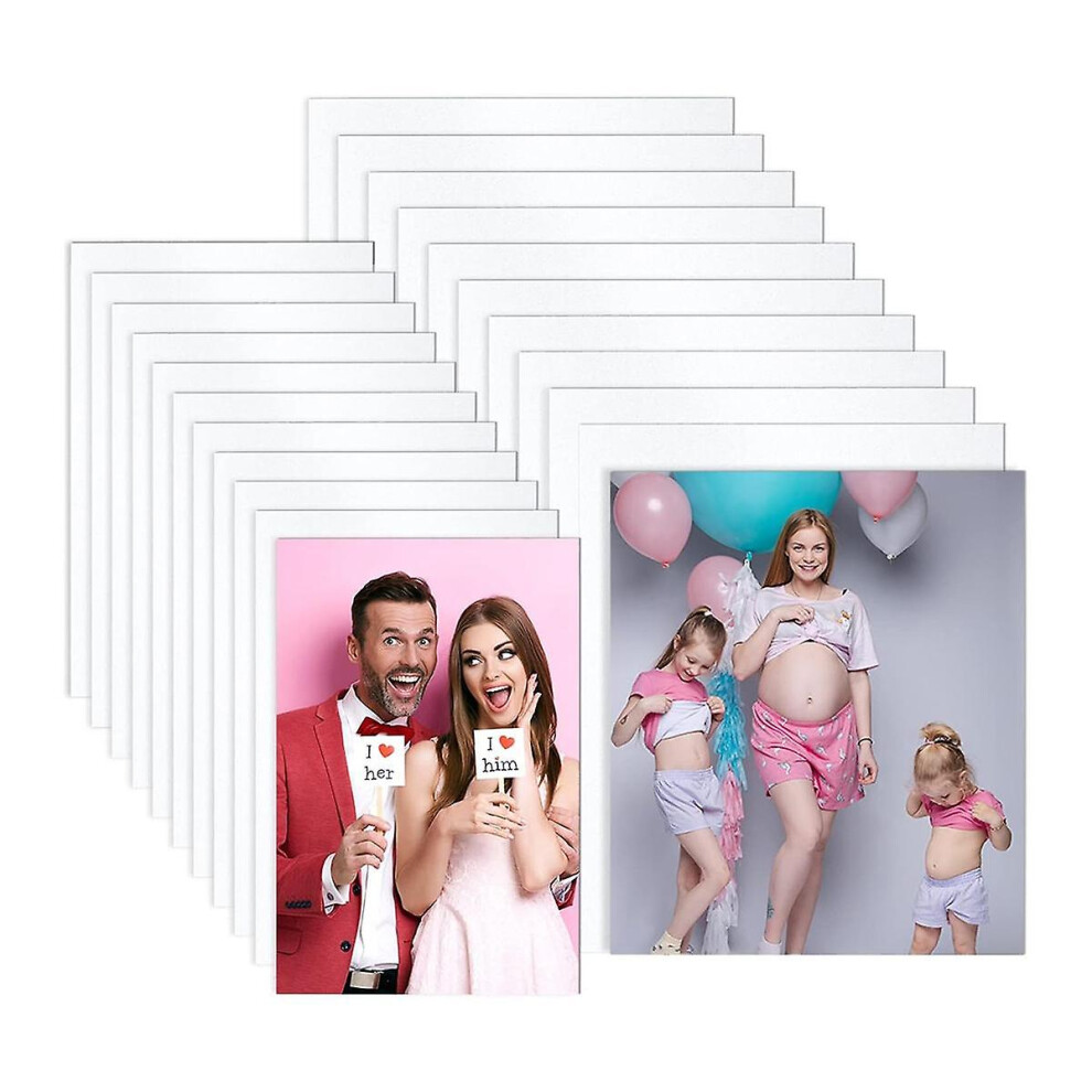 20 Pcs Aluminum Sublimation Blanks Heat Press Metal Photo Blanks Diy Blank Metal Sign Sublimation M