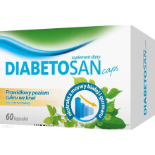 Diabetosan Caps 60 Capsules - White Mulberry Leaf Extract & Gurmar Leaf Extracts with Chromium to Support Blood Sugar and Glucose Metabolism
