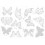 24pcs Birds Avoiding Decals 1