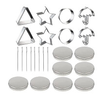 24 Pcs Squid Cookie Cutter Game Set, With Tin Box