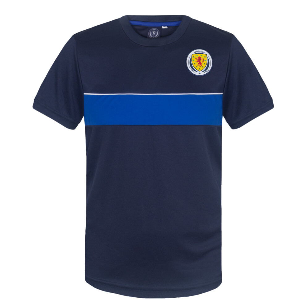 (6-7 Years) Scotland Boys T-Shirt Poly Training Kit OFFICIAL Football Gift