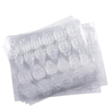 10 Sheets (240pcs) Double-side Nail Glue Sticker False Nail Glue Jelly Gel Tape