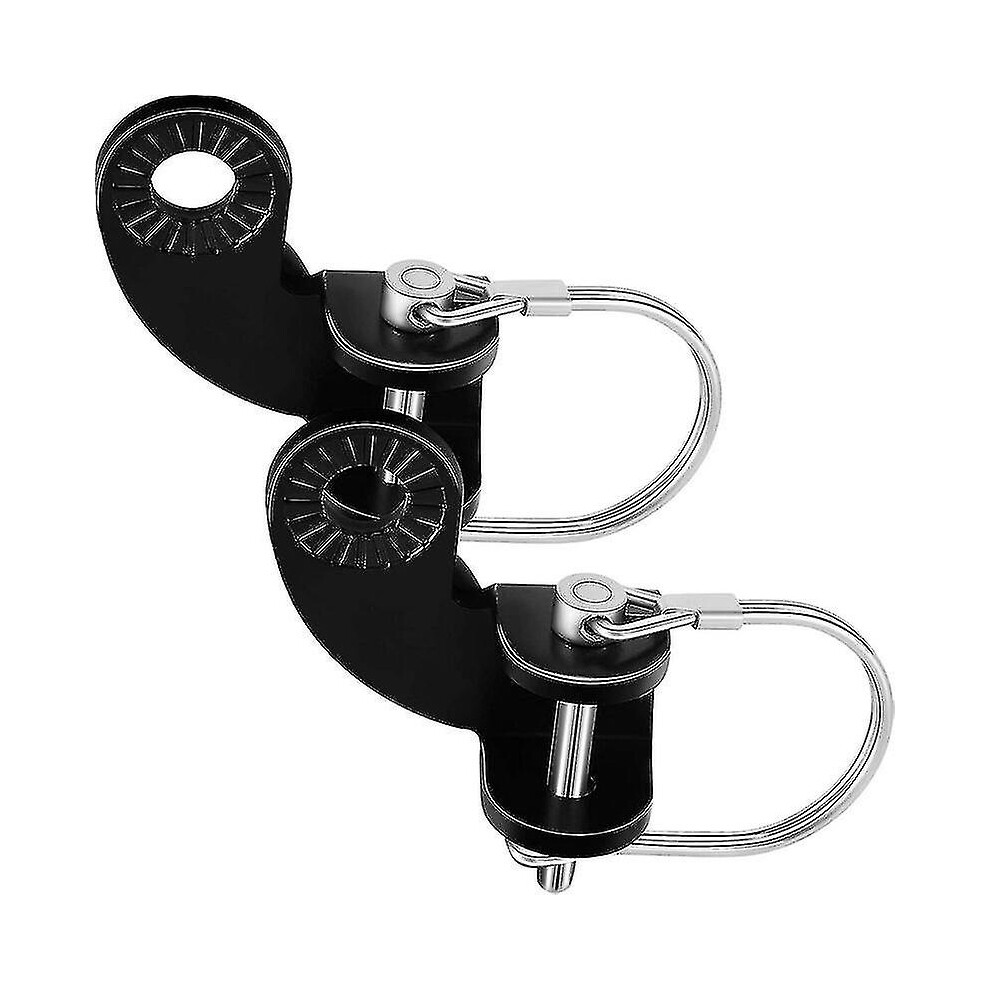 2 Sets Burley Bike Hitch Bike Trailer Hitch Bike Coupler Mount Adapter Angled Replacement Connector 12.2mm Bike Trailer Hitch Compatible With Burley T