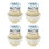 4 Pcs E12 Socket G9 Lamp Holder G9 Chandelier Lampholder Lamp Socket Replacement Light Bulb Plug Adapter G9 Ceramic Lamp Holder 5