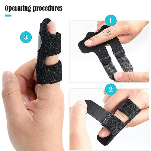 4 Pack Trigger Finger Splints - Finger Brace For Immobilization And Protection 1