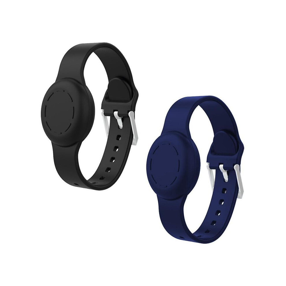 Waterproof For Air Tag Bracelet For Kids, Silicone For Air Tag Hidden Wristband Kids, For Watch Band (A) 4814699167977