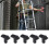 5pcs Telescopic Ladder Switch Lift Ladder Universal Switch Replacement Accessories 2